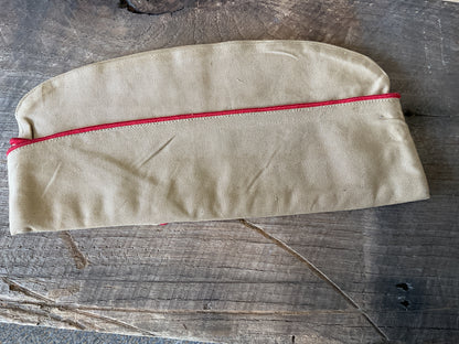 WWII Officers Garrison Cap (named)