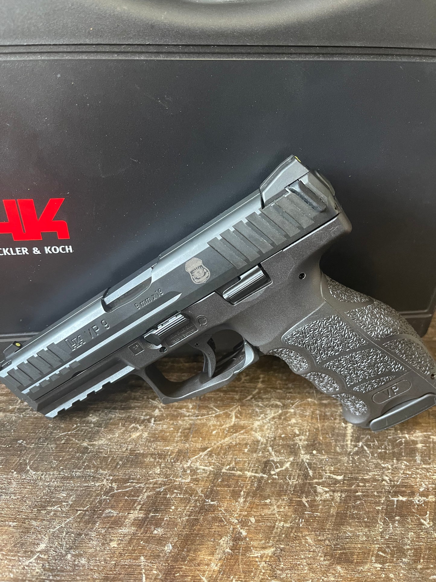 Heckler & Koch VP9 9mm – U.S. Federal Air Marshal Retirement Presentation Pistol