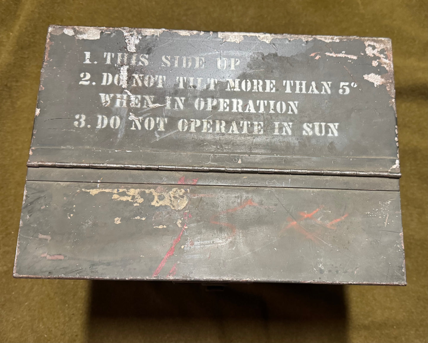 WWII U.S. Army Signal Corps MD-16/TPS-3