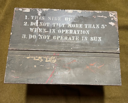 WWII U.S. Army Signal Corps MD-16/TPS-3
