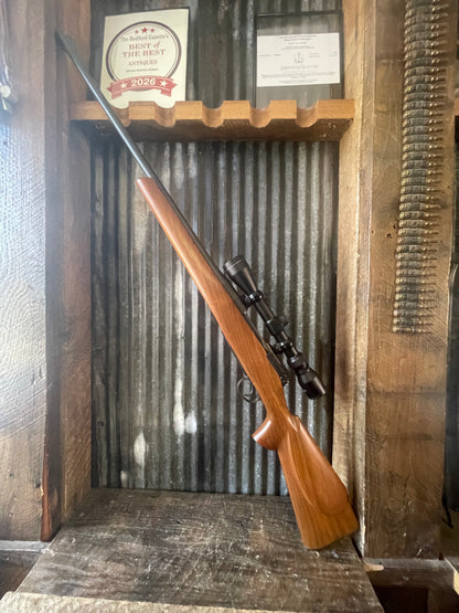 Sporterized P17 Enfield .303 British Bolt-Action Rifle w/ Tasco 3-9x Scope