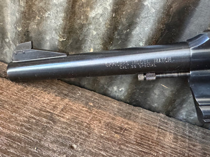 Colt Officers Model Match .38 Special Revolver (with Box & Papers)