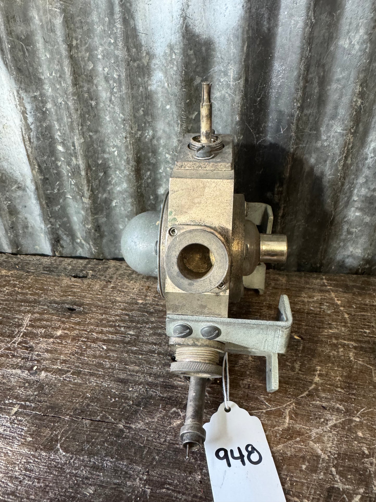 WWII U.S. Military V209 Waveguide Junction / Microwave Radar Component