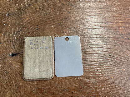 WWII US Steel Pocket Mirror
