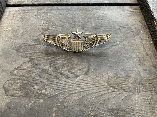 U.S. Air Force Senior Pilot Wings Badge WWII