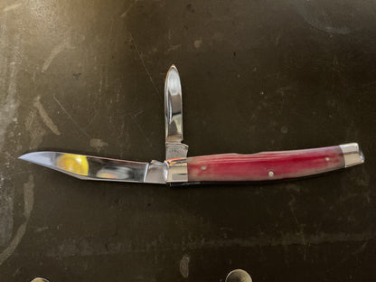 Vintage Case XX USA SR6244 Red Bone Jack Knife (C.1980)