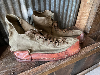 WWII French “Snow Cleats” Overboots