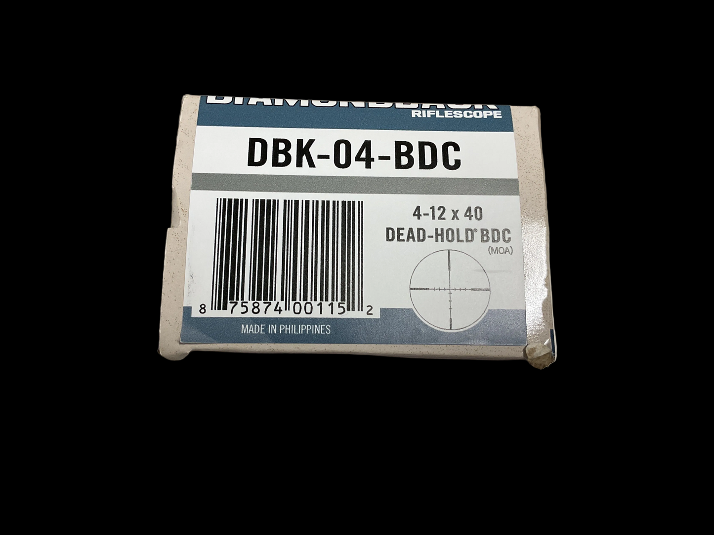 Vortex Diamondback Scope 4-12x40 Dead-Hold