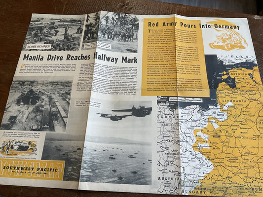 WWII News Map
