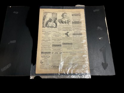 Harper’s Weekly Magazine April 29, 1865. John Wilkes Booth