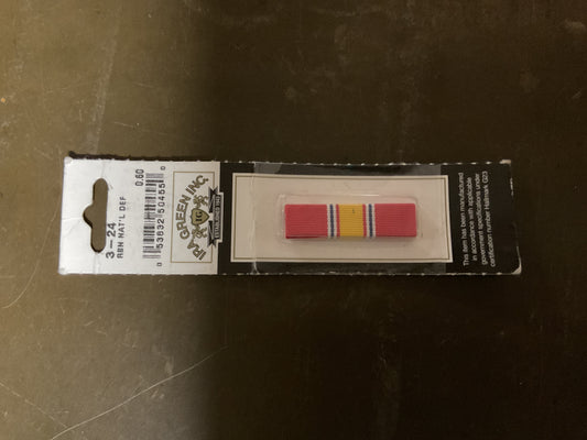 U.S. Army National Defense Service Medal Ribbon Bar