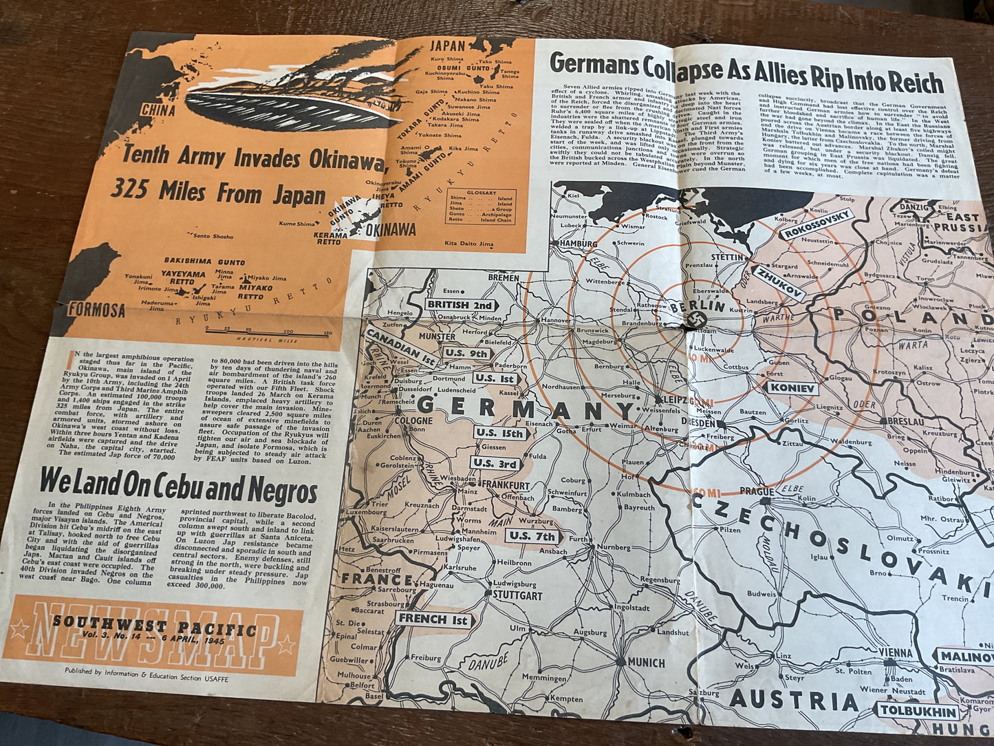 WWII News Map
