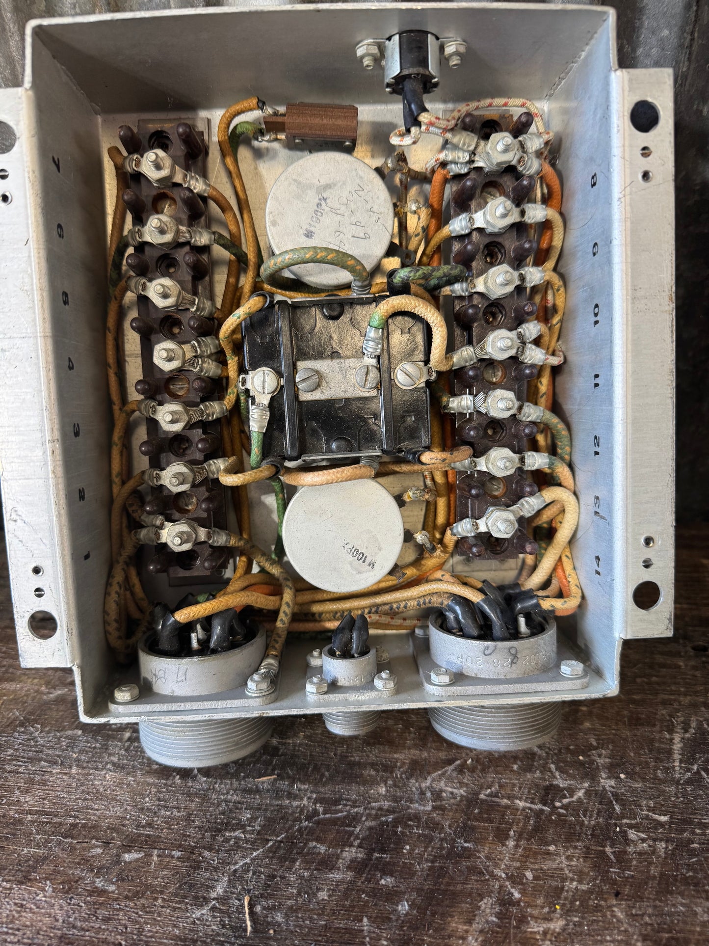 WWII U.S. Army Signal Corps SA-35/A Inverter Switch Box – AN/APQ-13 & AN/APS-15 Radar – Jackson Electrical