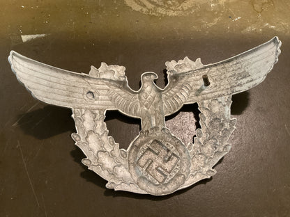 WWII German Police Shako Badge