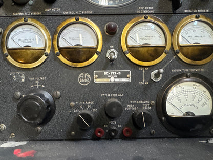 WWII U.S. Army Air Forces BC-713-B / BC-714-B Radio Compass Test Set