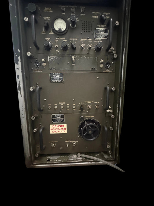 WWII U.S. NAVY AN/CPN-6 RADAR TRANSMITTER CABINET