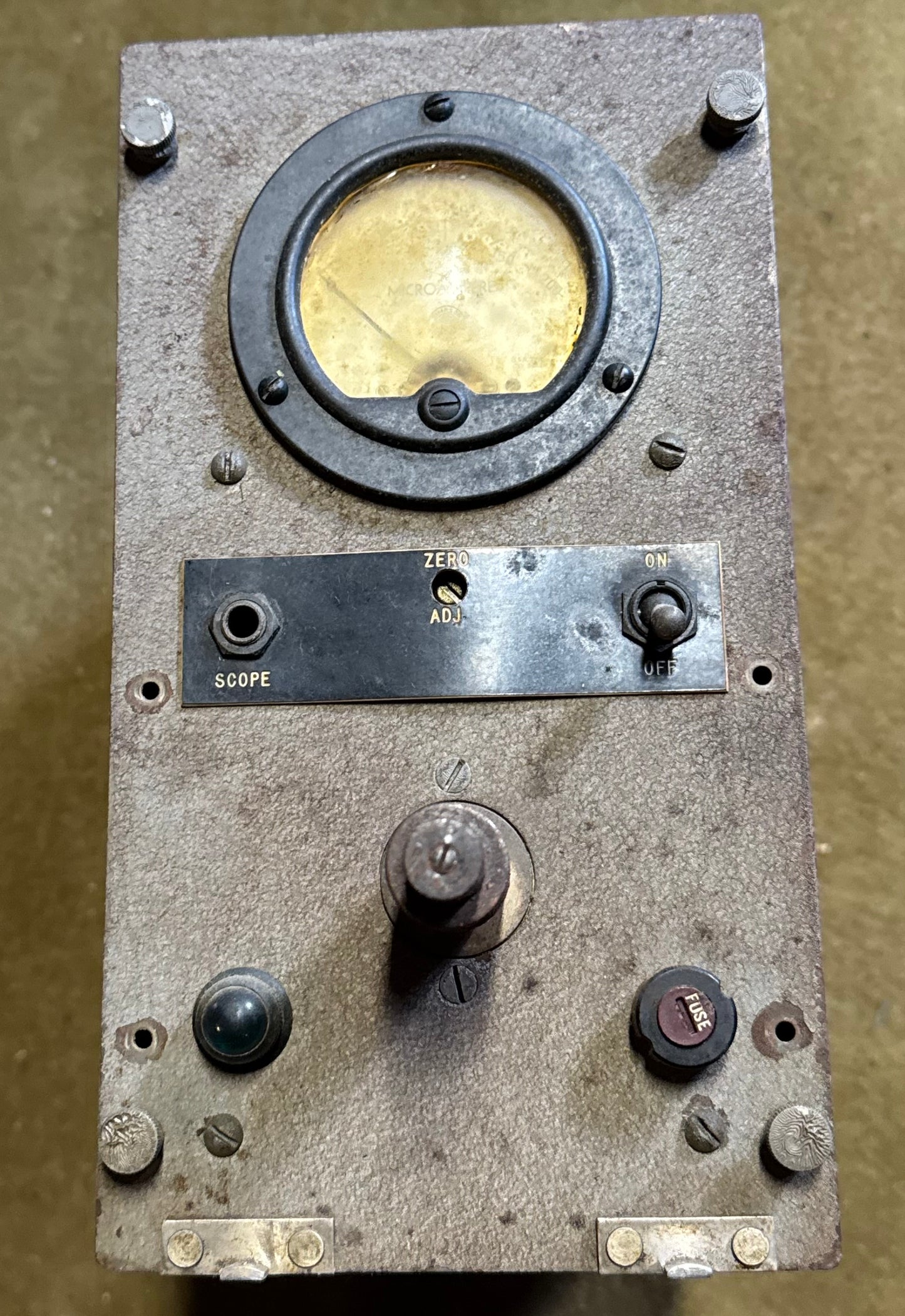 WWII U.S. Navy Bureau of Ships CGI-60ABC Frequency Meter