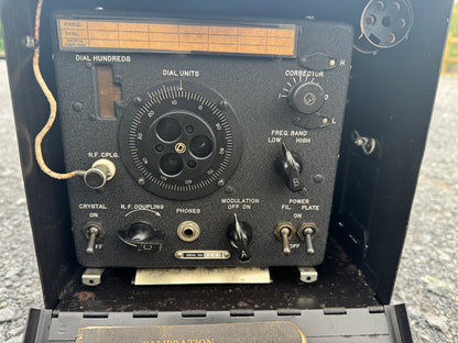 WWII U.S. Navy Bendix CRR-74028 Heterodyne Frequency Meter