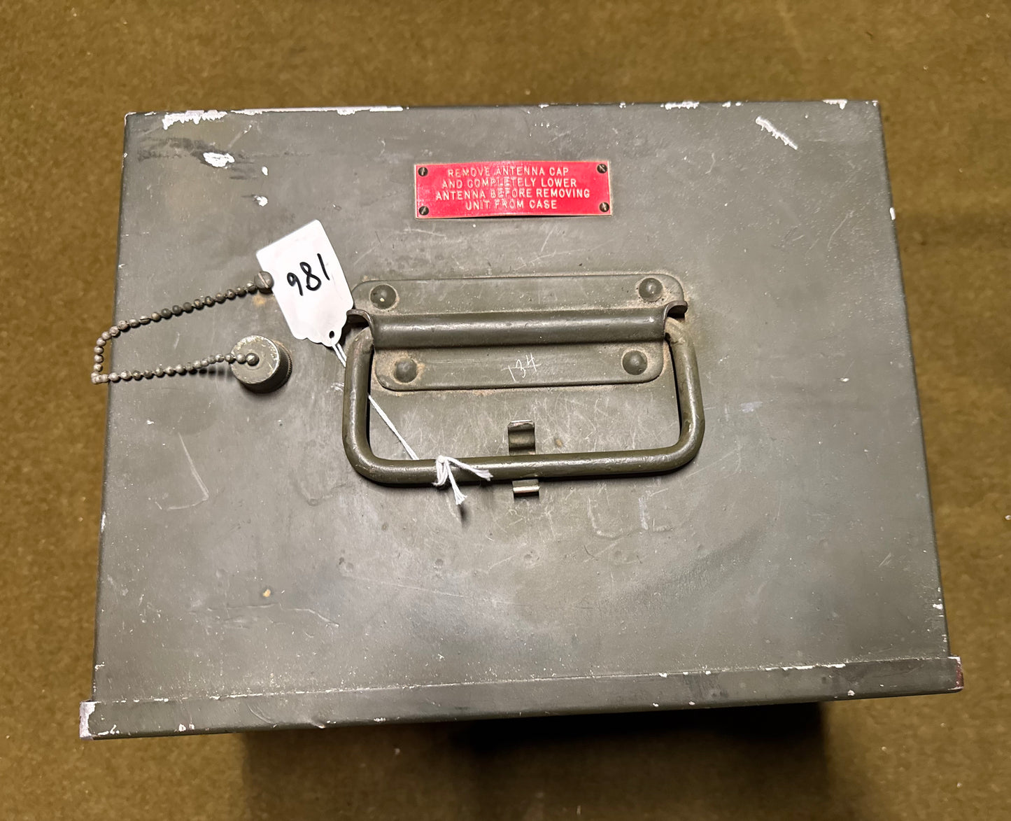 WWII U.S. Army Signal Corps Test Set TS-233/TPN-2
