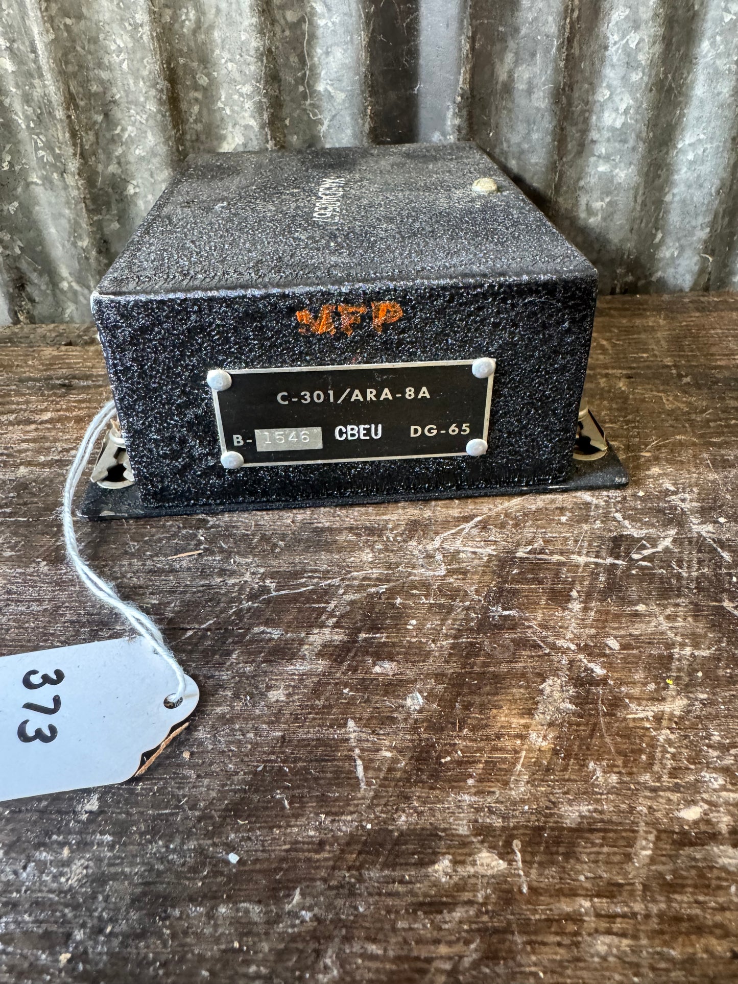 WWII U.S. Navy C-301/ARA-8A Aircraft Radio Control Unit – DG-65 – CBEU