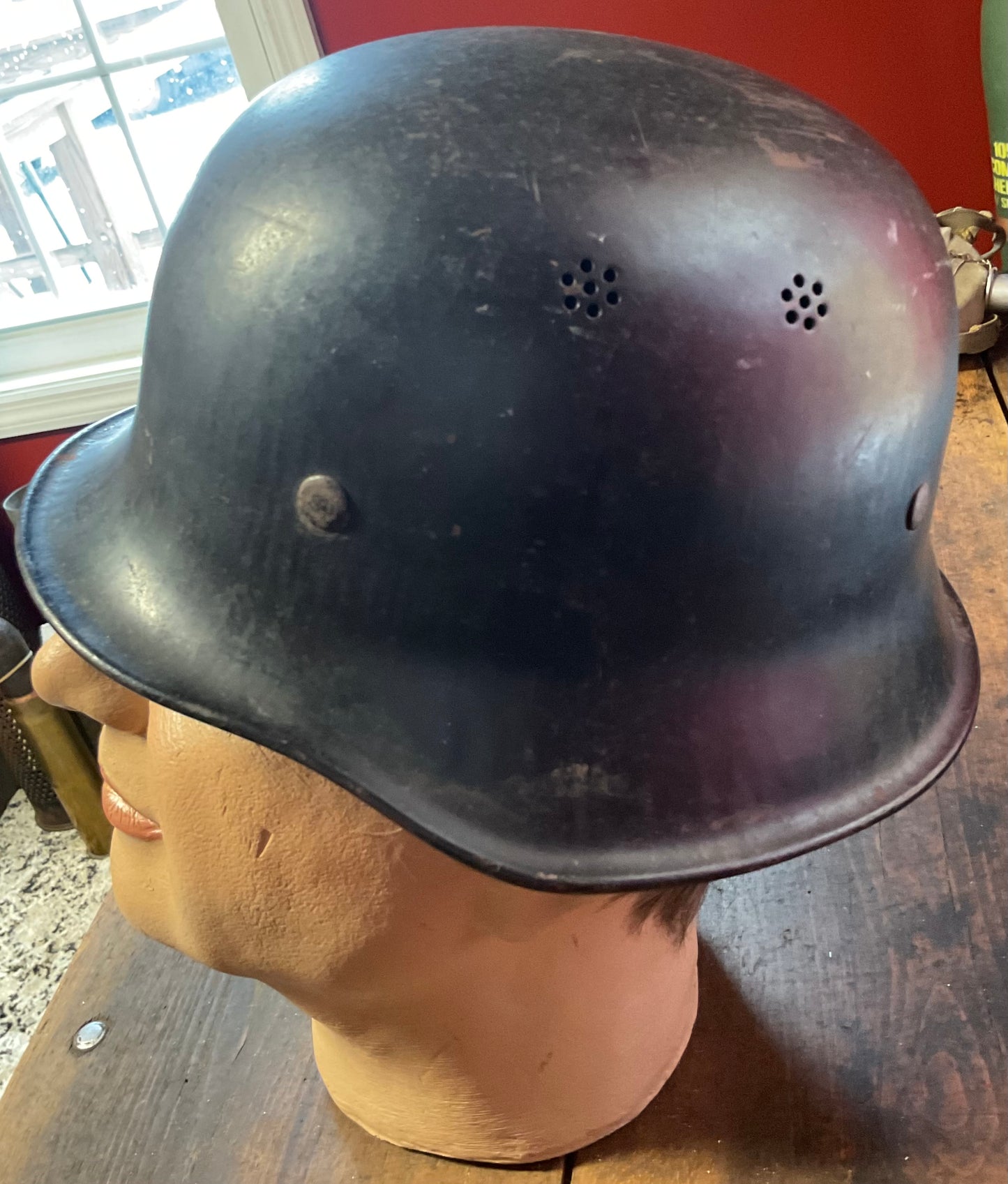 German WWII Era Civil Police Helmet M34
