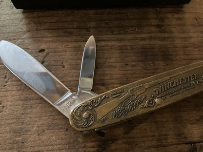 Winchester Model 1895 Two-Blade Pocket Knife with Original Box