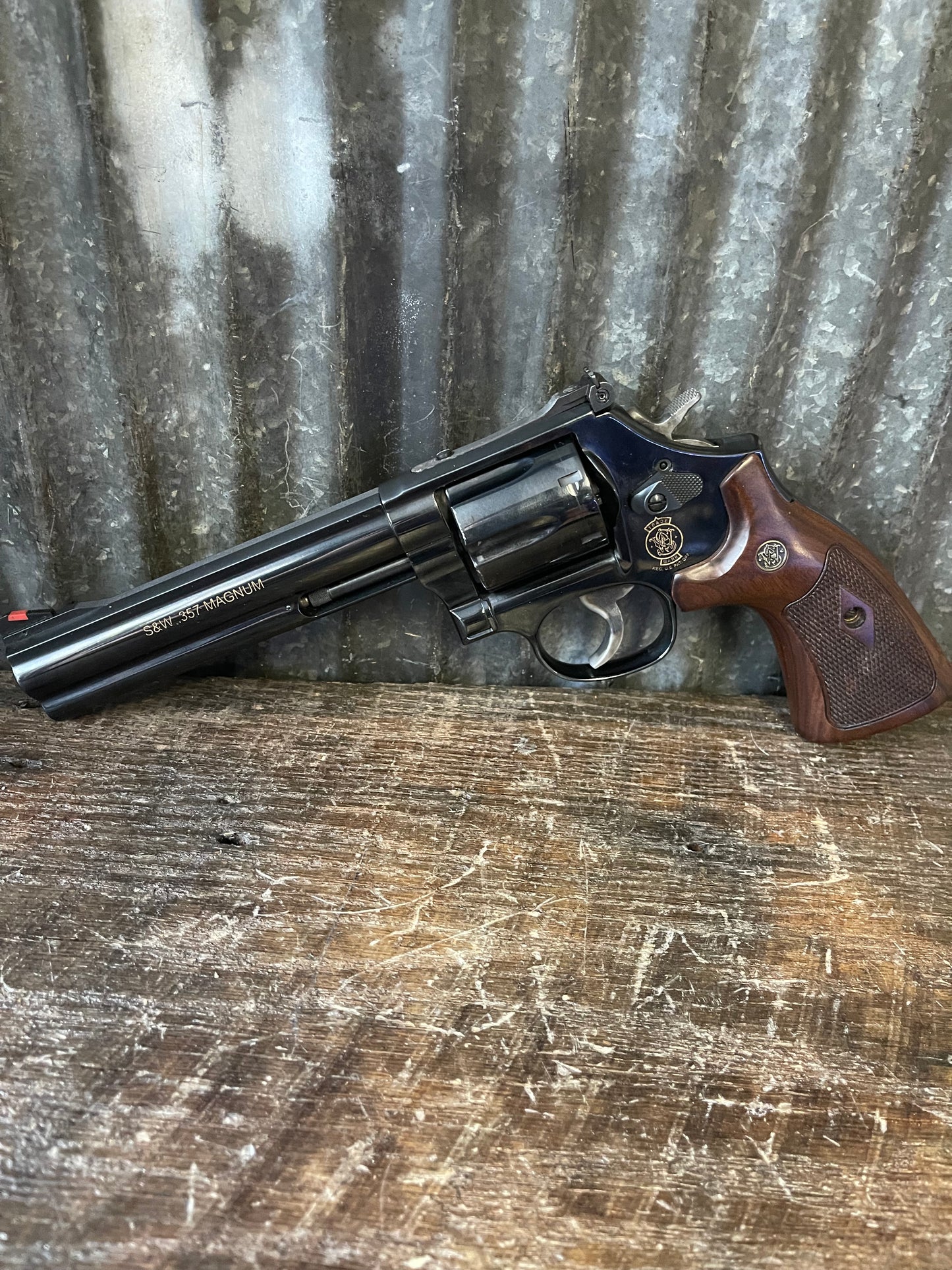 Smith & Wesson Model 586-8 .357 Magnum Revolver – 6” Barrel w/ Box
