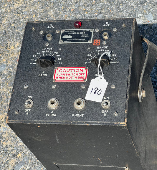 WWII-era U.S. Army Signal Corps Receiver BC-650-A