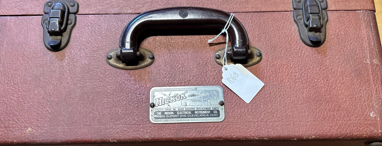 Hickok Model 605A Micromho Dynamic Mutual Conductance Tube Tester