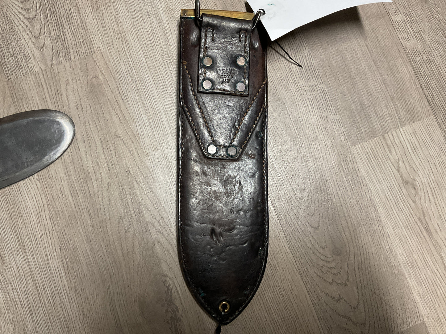 WWII USMC BOLO Machete with Original Sheath