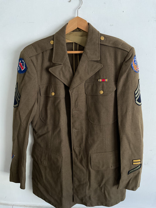 WWII U.S. Army Air Corps 20th Air Force Service Dress Jacket – Sergeant