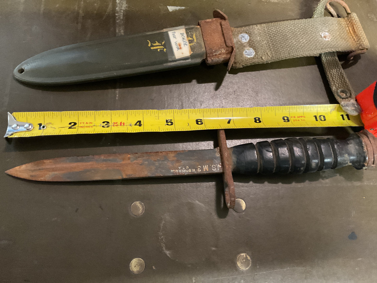 Korean War US M3   Bayonet