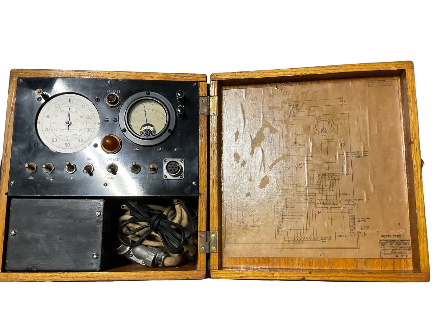 WWII U.S. Navy Bomb Director Test Unit MK16 Mod O-TS-57AN/ASG-10