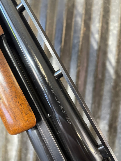 Browning Model 12 28 Gauge Pump Shotgun – Vent Rib Barrel – Miroku Japan – High Grade Walnut