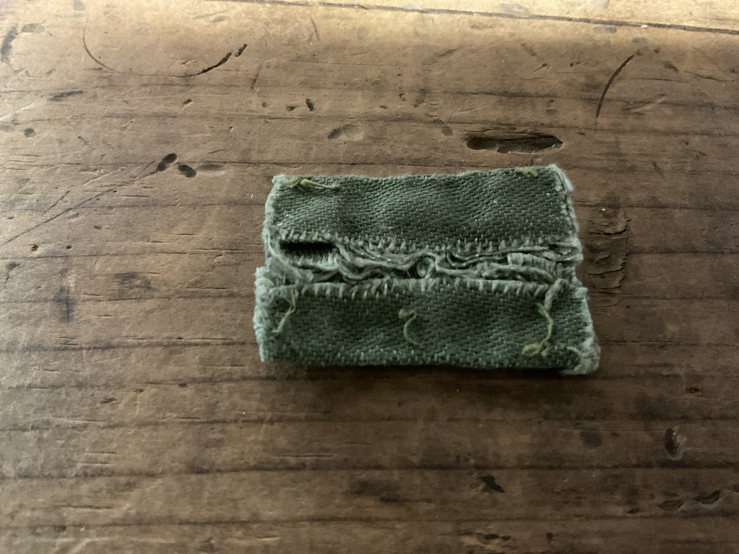 Vietnam War Era U.S. Army Subdued Cloth Parachutist “Jump Wings” Badge