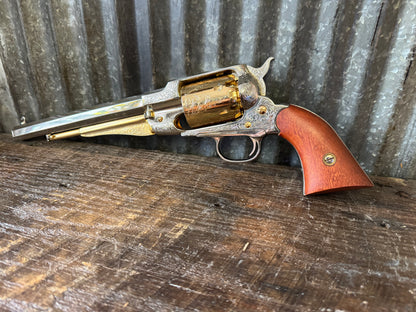 ASM Reproduction 1858 Remington Silver & Gold