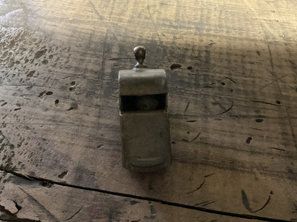 Vintage WWII U.S. Army A.M. Co Military Whistle-“Brass Pea Whistle” -(c.1940)