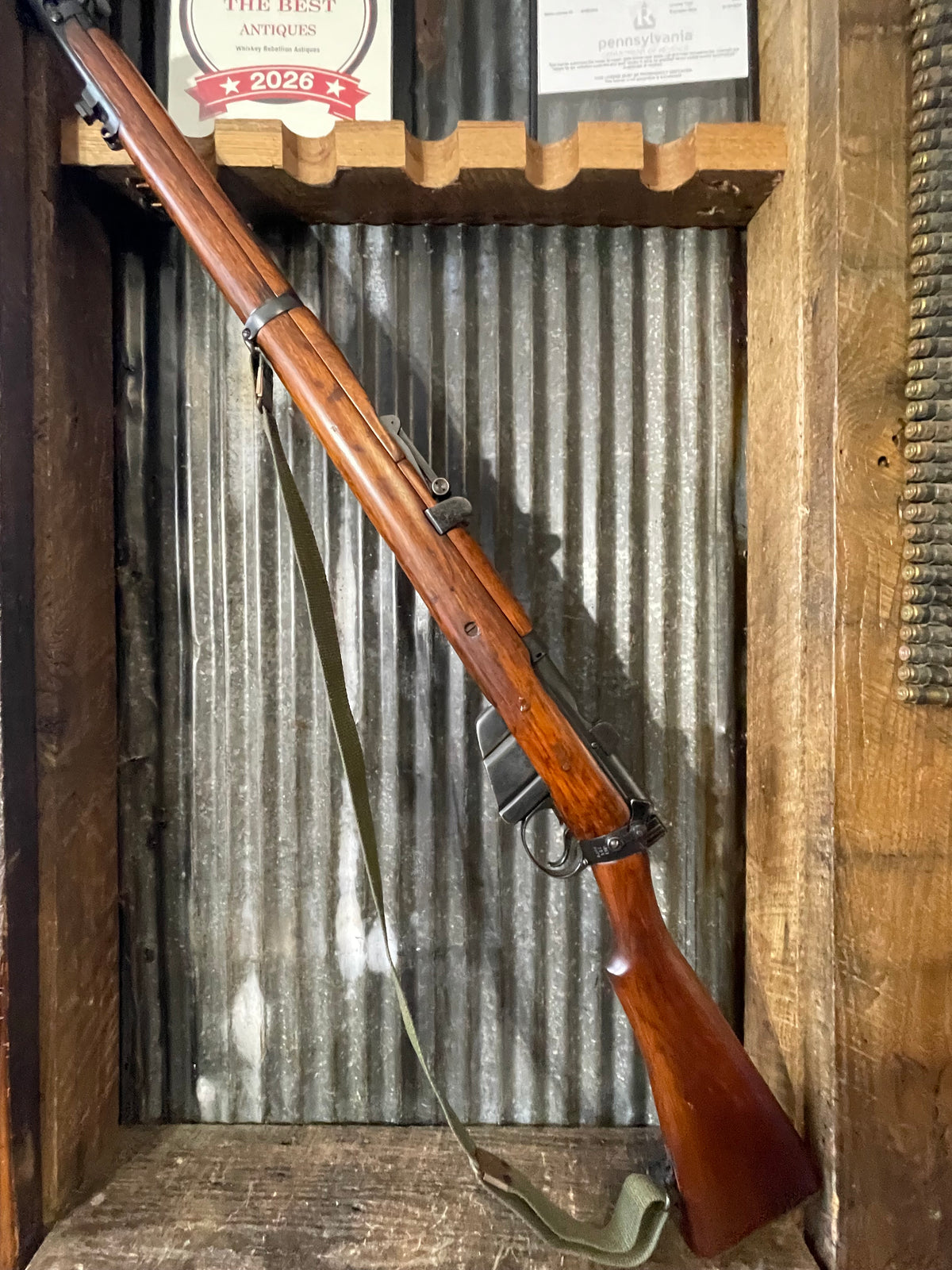Ishapore SMLE No. 1 Mk III* .410 Musket – 1949 Indian Military Conversion