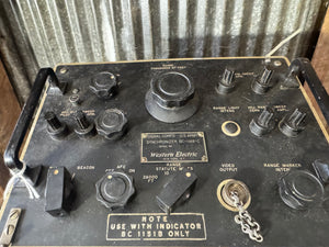 WWII U.S. Army Signal Corps BC-1148-C Synchronizer – Western Electric Radar Component