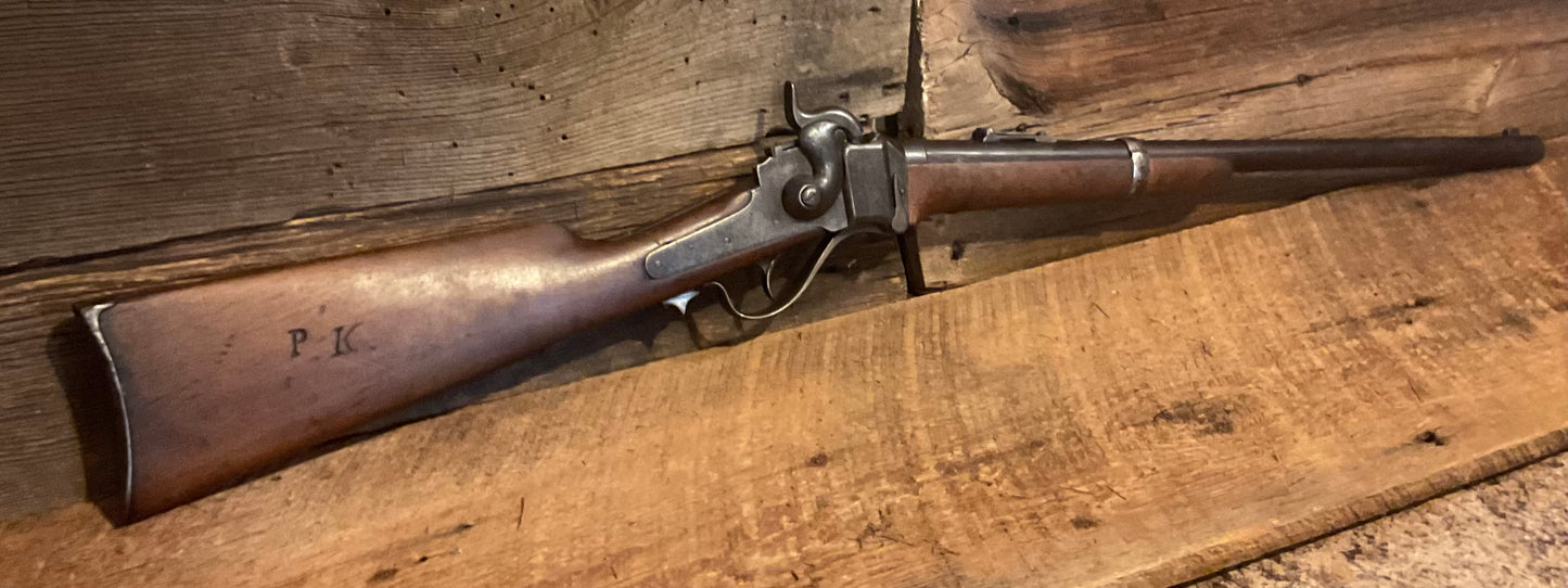 Confederate Captured Sharps Carbine-Civil War