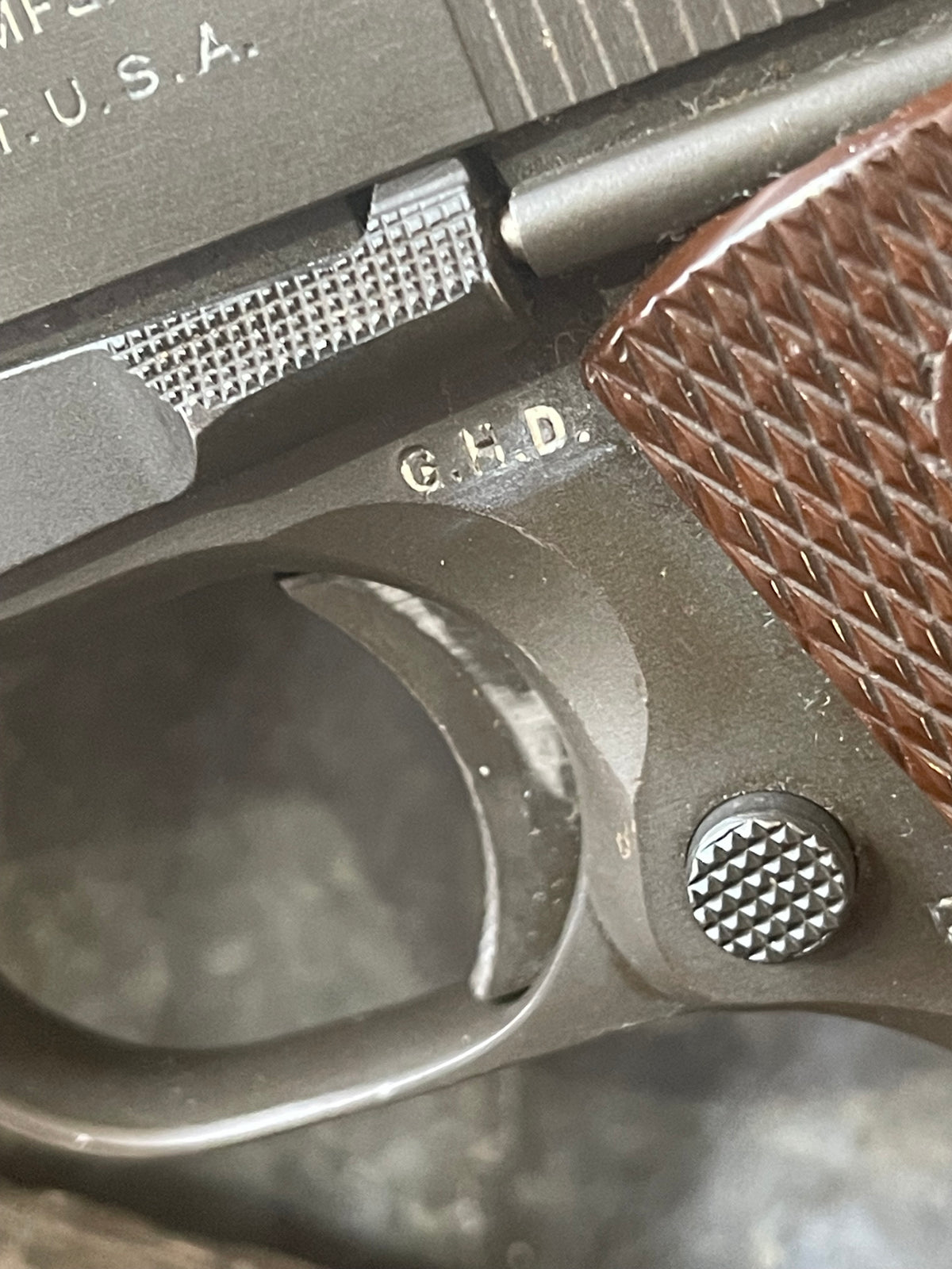 1942 Colt M1911A1 U.S. Army .45 ACP – WWII British Lend-Lease – British Proofed – 3 WWII Magazines