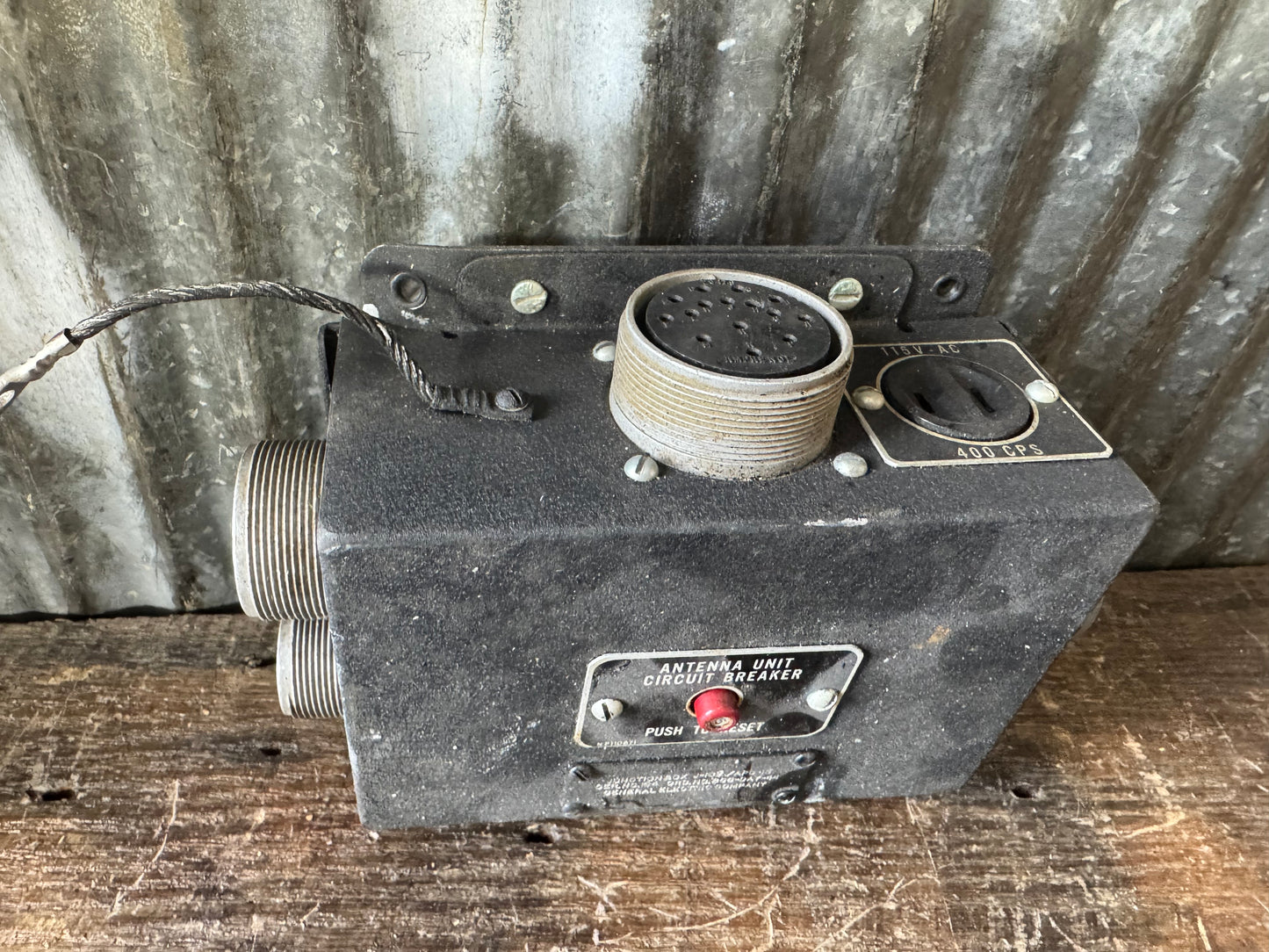 General Electric J-103/APG-15 Antenna Unit Junction Box