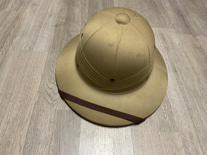 Original U.S. Military International Hat Co. Pressed Fiber Sun Helmet-Dec.31, 1948