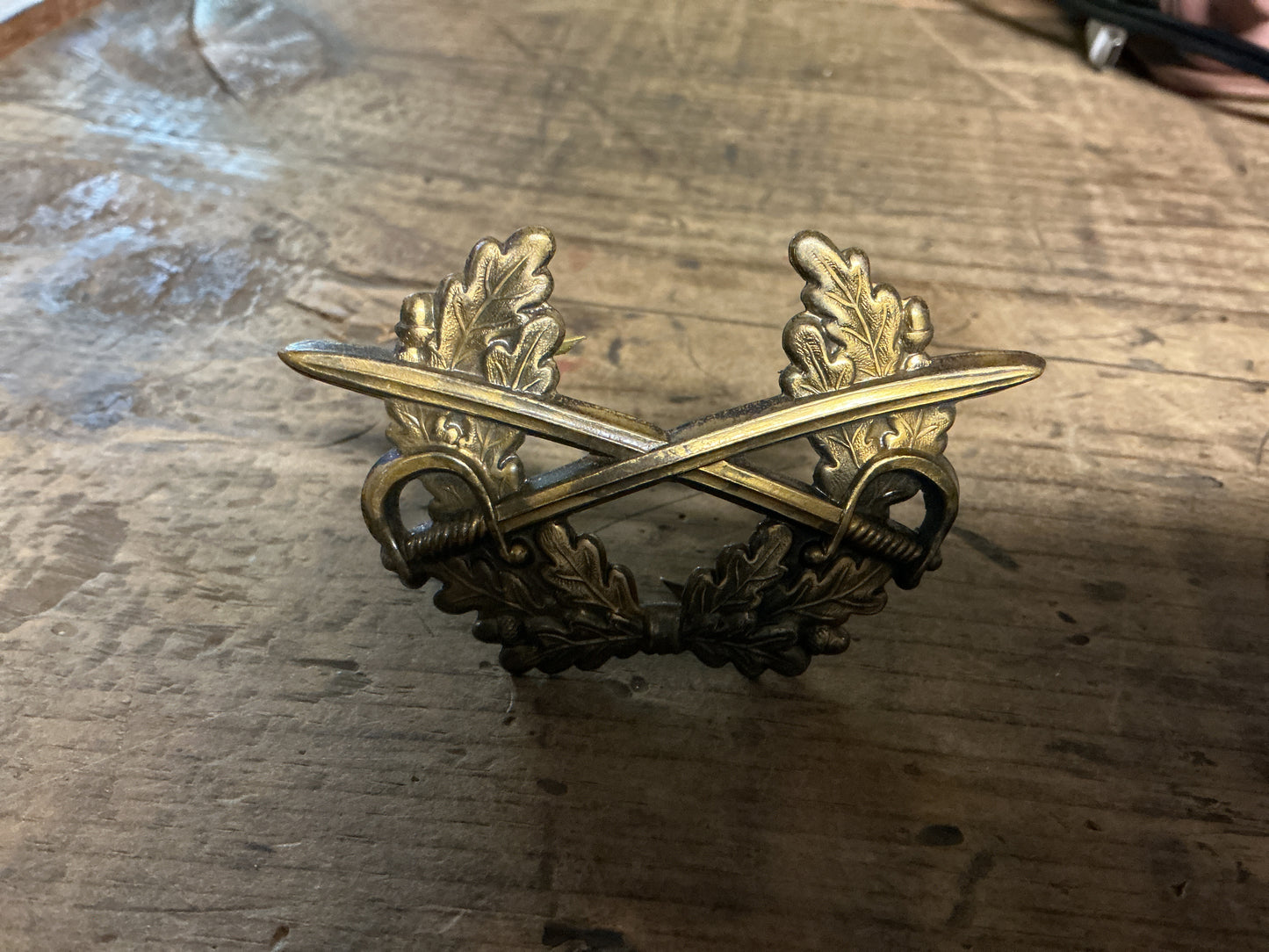 West German Army Visor Cap Badge
