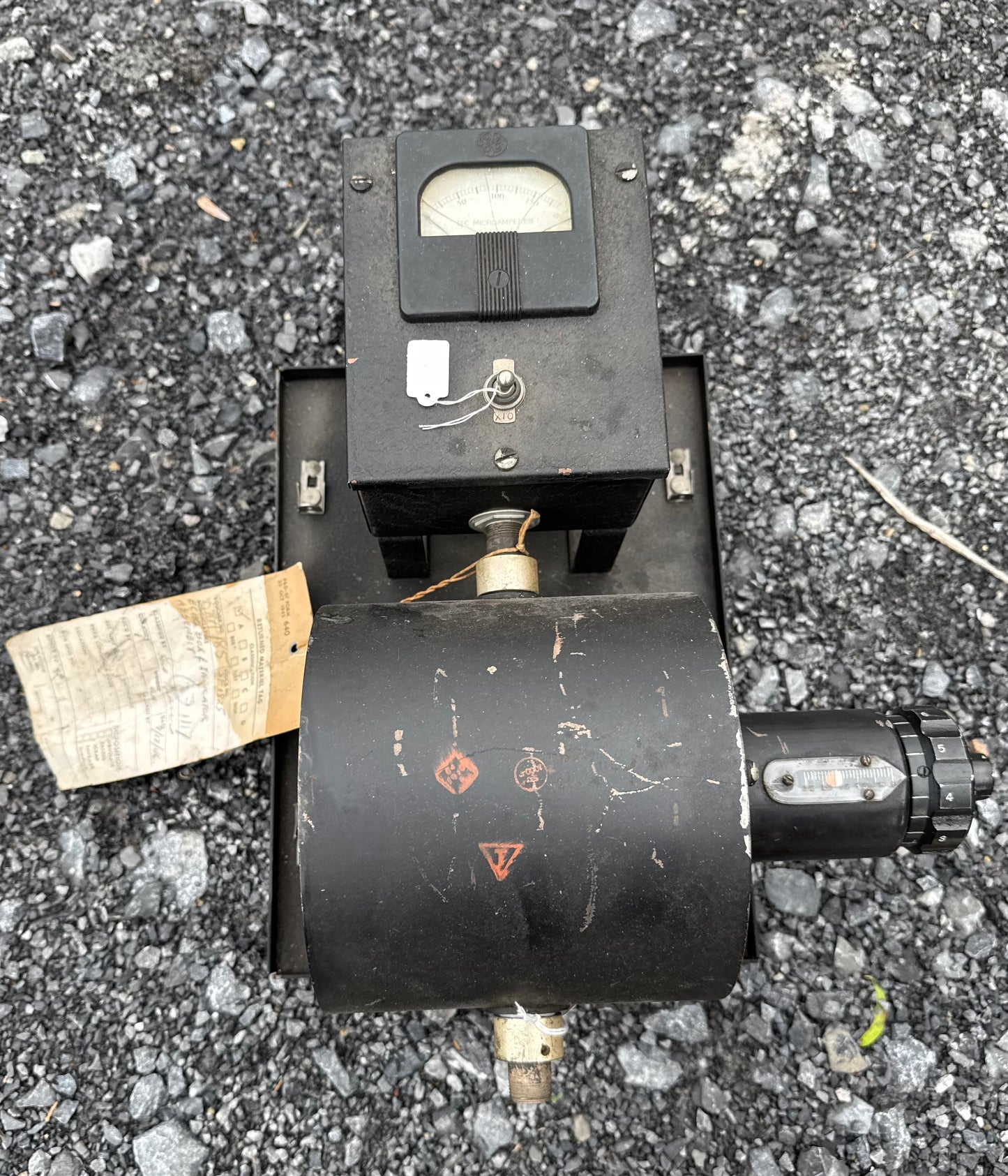WWII MIT Radiation Lab “Echo Box” Type G & Indicator Assembly