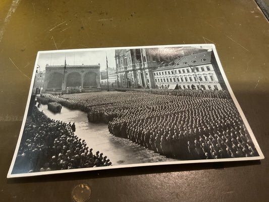 WWII German Propaganda Card
