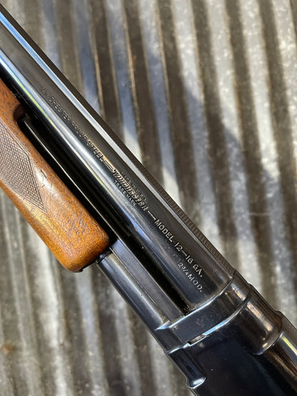 Winchester Model 12 Skeet Grade Pump Shotgun – 16 Gauge – 1936 Production – Solid Rib