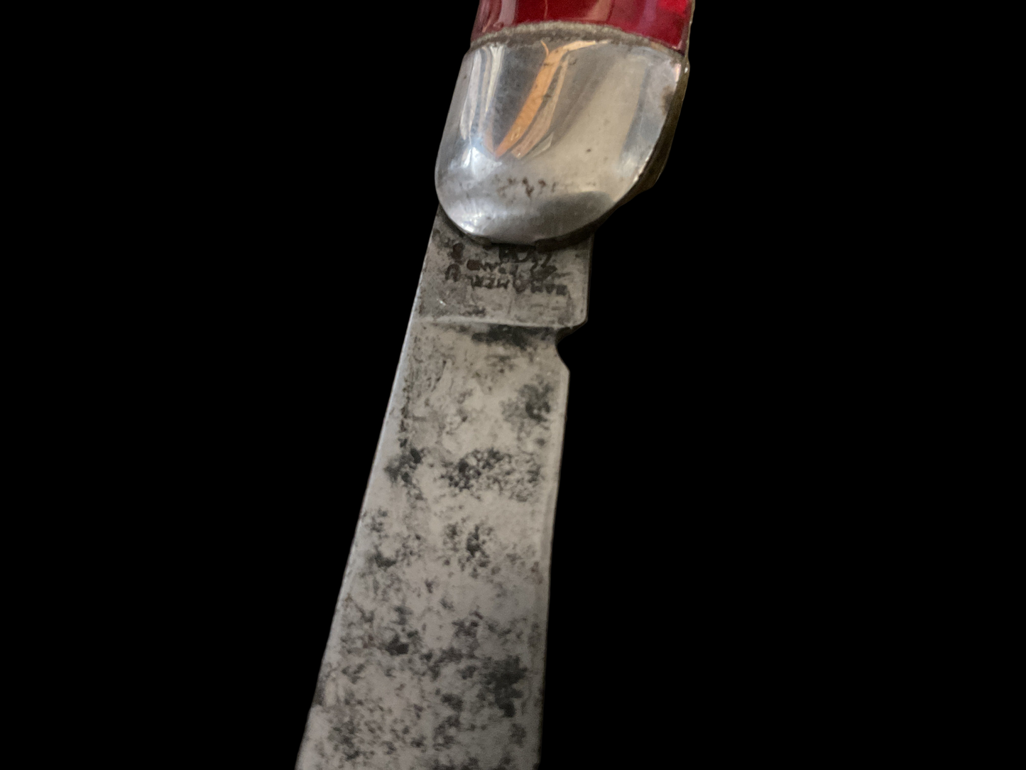 Hammer Brand Candy Stripe Switch Blade Knife