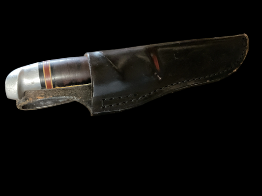 Western “Boulder, Colo.” Hunting Knife with Sheath