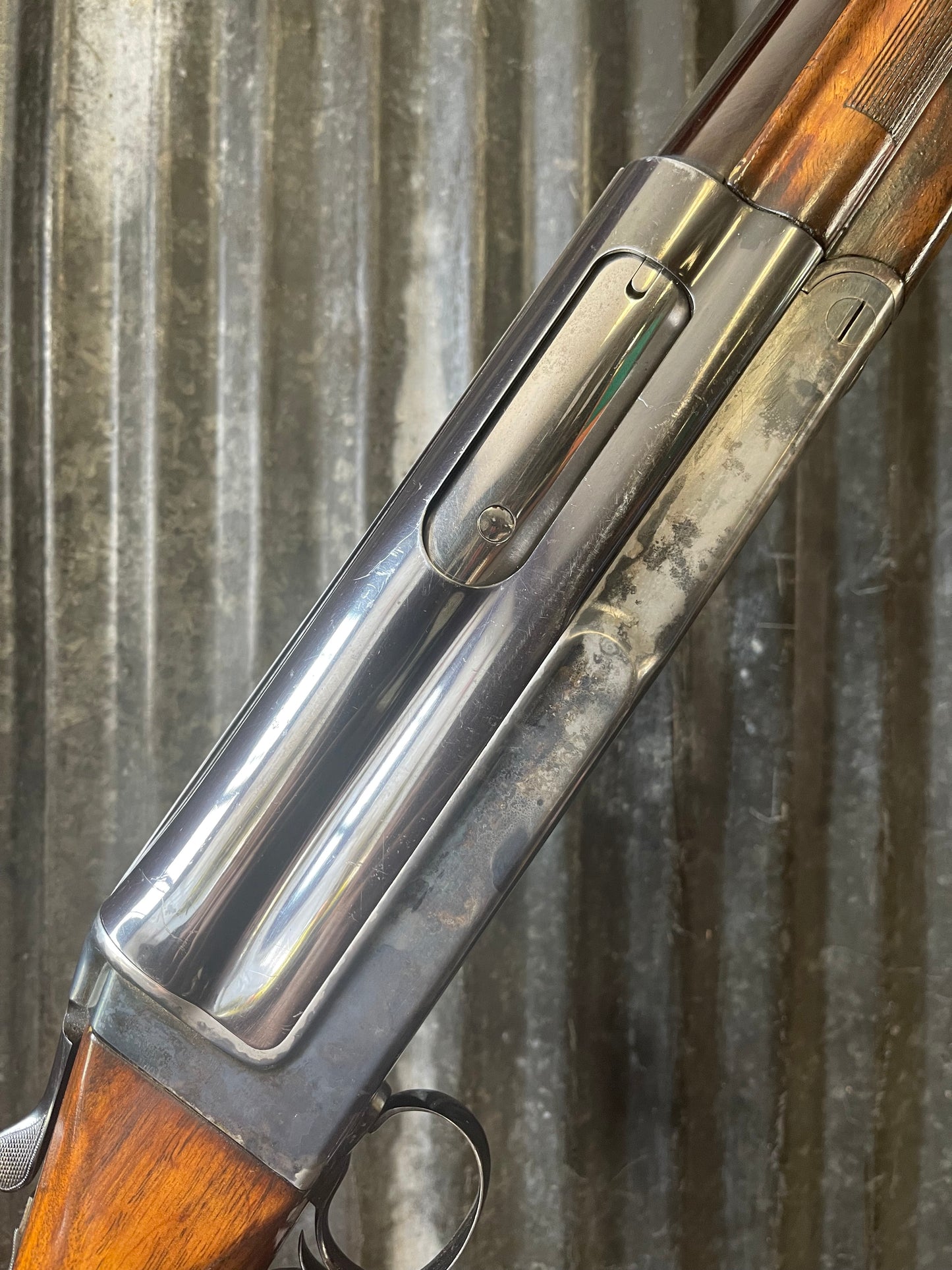 Exceptional 1950s Cosmi Brevettato Special-Order 12 Gauge – Three-Barrel Set – Case-Hardened Receiver – English Straight-Hand Stock – Original Fitted Case – Robert Foman Provenance
